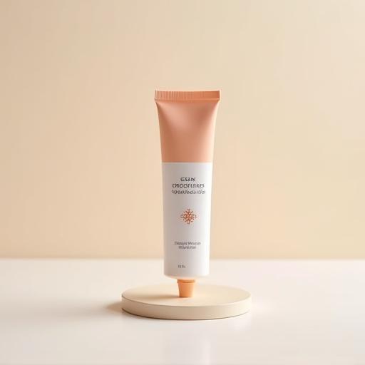 Example product photograph from portfolio: cosmetic product on a surface